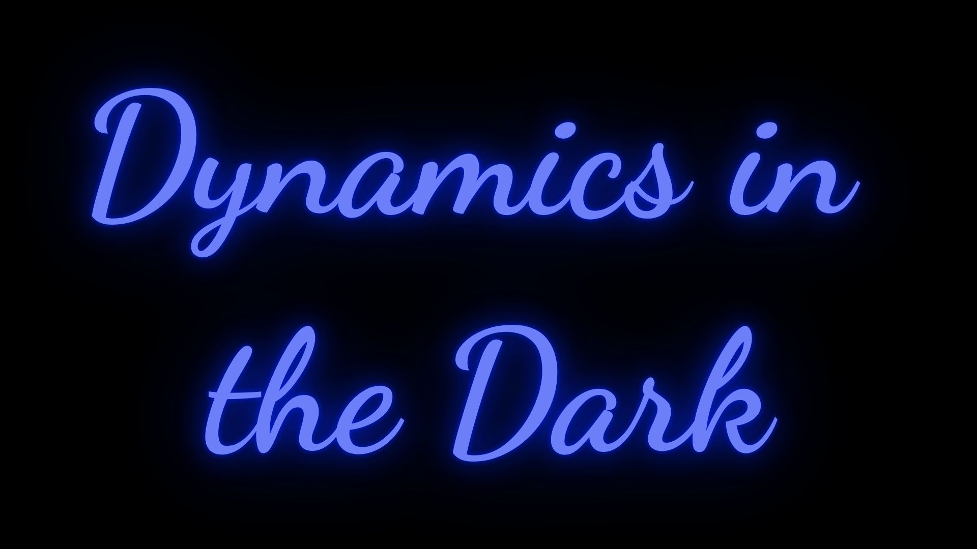 Sermon Series - Dark